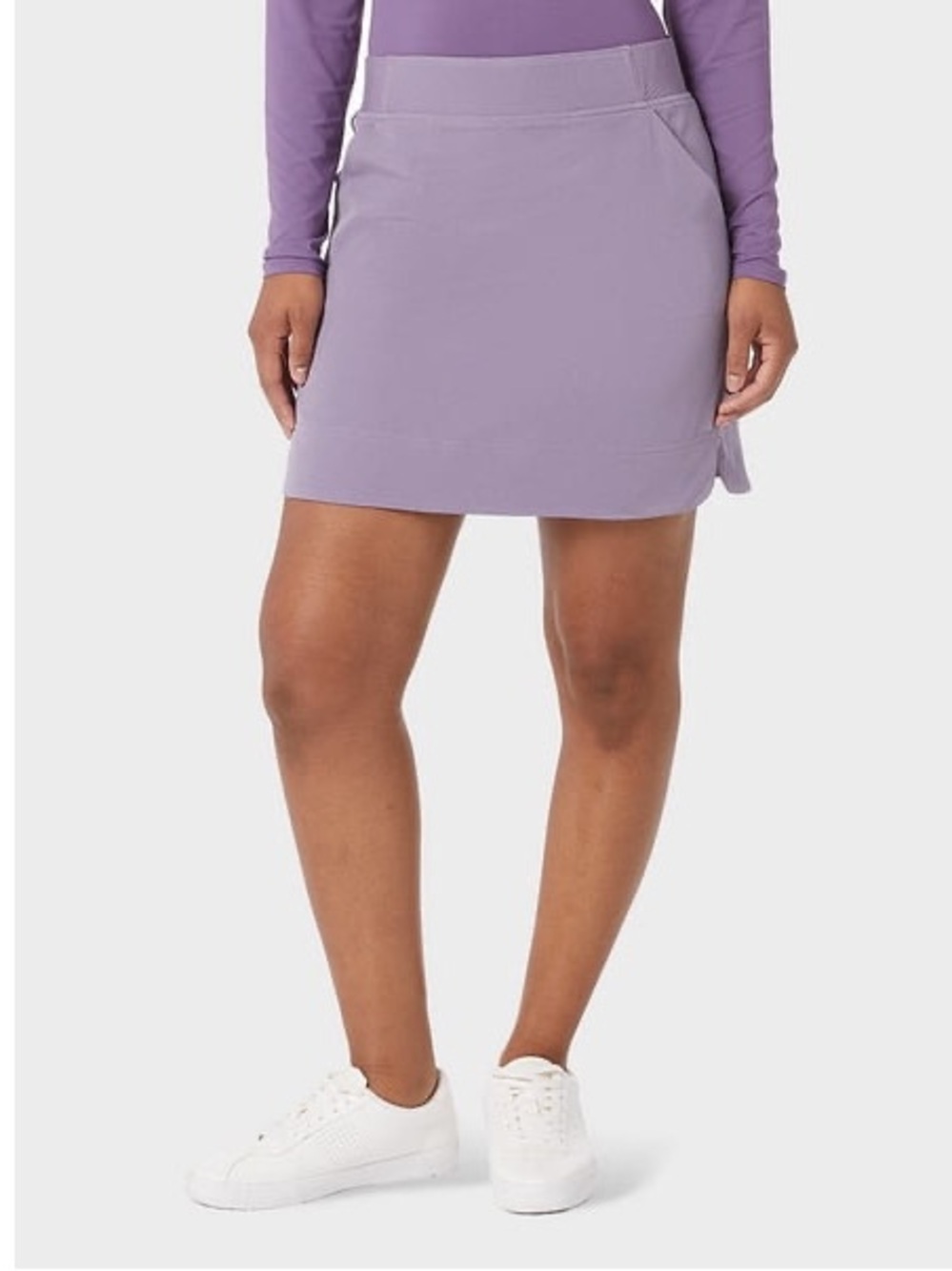 32 Degrees Purple Women's Pull-On Cool Athletic Skort